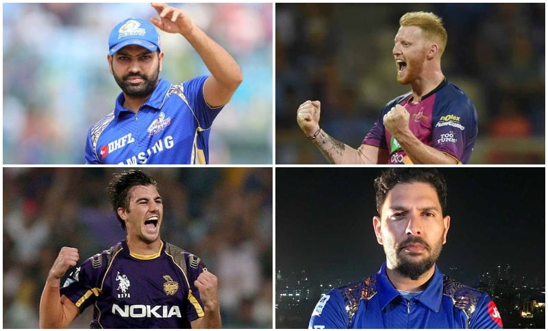 আইপিএলের ১০ কোটিপতি ক্রিকেটার