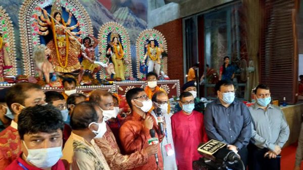 কোনো মণ্ডপে বিশৃঙ্খলা ঘটার আশঙ্কা নেই: ডিএমপি কমিশনার