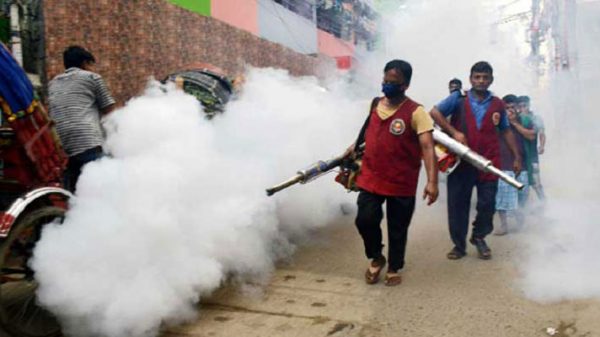 ডেঙ্গুর প্রকোপ বৃদ্ধি : মশক নিধনে চিরুনি অভিযানে যাচ্ছে ডিএনসিসি