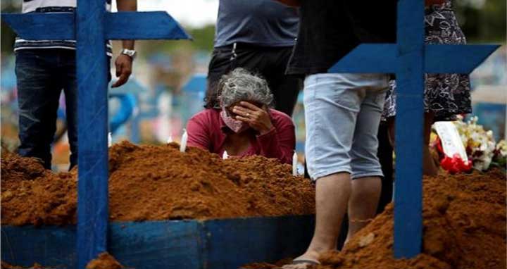 ব্রাজিলে করোনায় আরও ৬৬০ জনের মৃত্যু