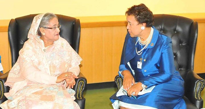 ‘অসামান্য অর্জনে’ শেখ হাসিনার প্রশংসায় কমনওয়েলথ মহাসচিব