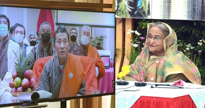 করোনা থেকে চমৎকারভাবে ঘুরে দাঁড়িয়েছে বাংলাদেশ : ভুটানের প্রধানমন্ত্রী