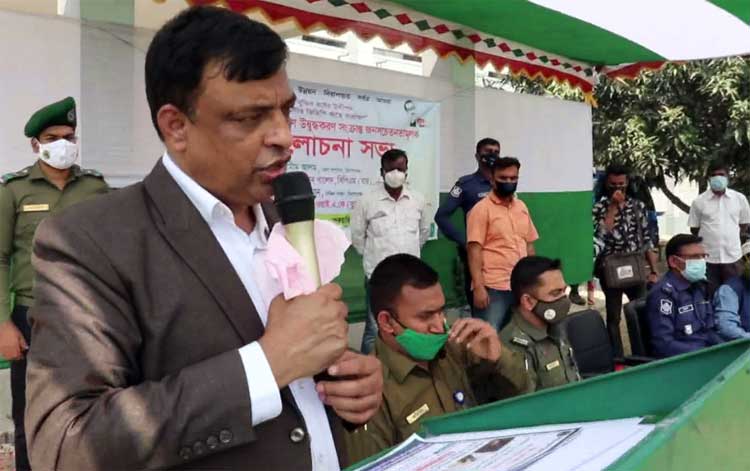 কিশোরগঞ্জে কোভিড-১৯ টিকা গ্রহণ উদ্বুদ্ধকরণে আলোচনা সভা ও র‌্যালি