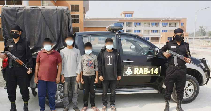 ময়মনসিংহে পর্নোগ্রাফি ব্যবসায় জড়িত থাকার অভিযোগে শিশুসহ চারজন গ্রেফতার