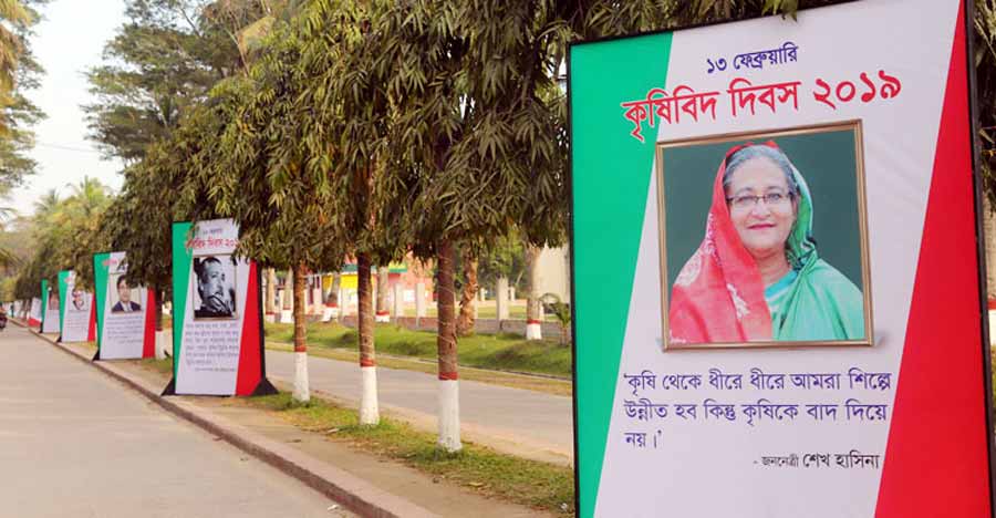 বর্ণিল সাজে সেজেছে বাংলাদেশ কৃষি বিশ্ববিদ্যালয়