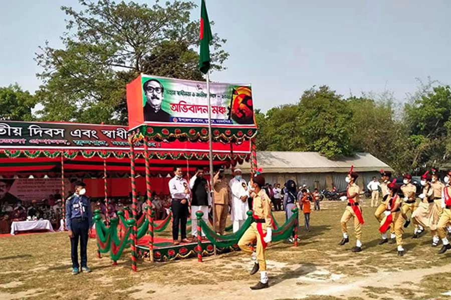 ফুলপুরে মহান স্বাধীনতা ও জাতীয় দিবস উদযাপন