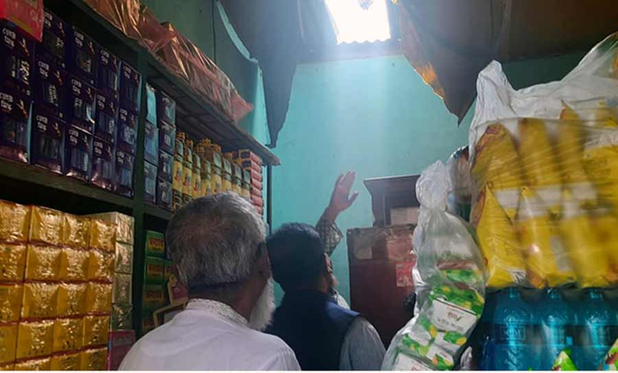 নান্দাইলে চারটি মার্কেটে ও গ্রামীণফোন অফিসে দুর্ধষ চুরি