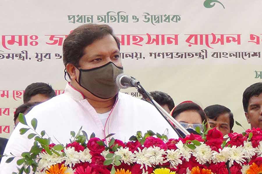 জামালপুরে দুইটি স্টেডিয়াম উদ্বোধন