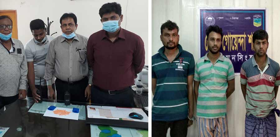 গফরগাঁওয়ে পৃথক অভিযানে ৪৫৩ পিস ইয়াবাসহ আটক ২