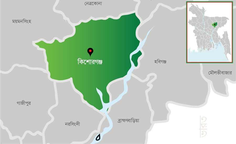 কিশোরগঞ্জে আওয়ামী লীগ ও হেফাজতের সংঘর্ষ