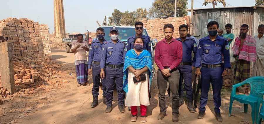 নান্দাইলে ৫ অবৈধ ইটভাটার মালিককে ১০ লক্ষ টাকা জরিমানা