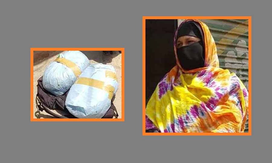 ভৈরবে চার কেজি গাঁজাসহ নারী আটক