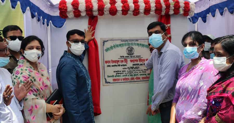 ময়মনসিংহে বঙ্গবন্ধুর মুর‌্যালের ভিত্তি প্রস্তর স্থাপন করলেন মেয়র টিটু