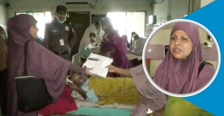 বেতন-বোনাসের টাকা দিয়ে রোগীদের ঈদ উপহার দিলেন নার্স