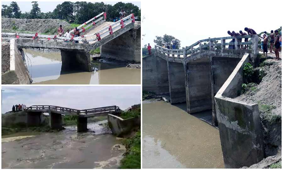 গফরগাঁওয়ে একে একে ধসে গেল ৩ ব্রিজ!