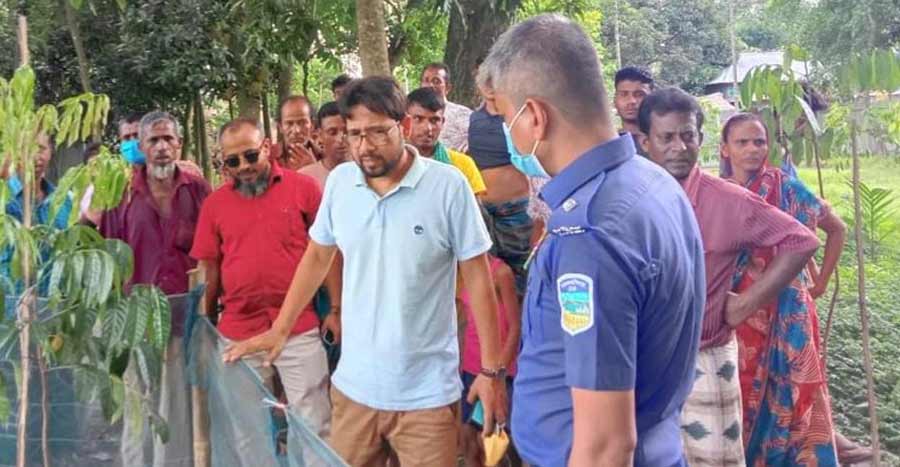 মদনে ইউএনওর সহযোগিতায় মুক্ত হলো সেই সাত পরিবার