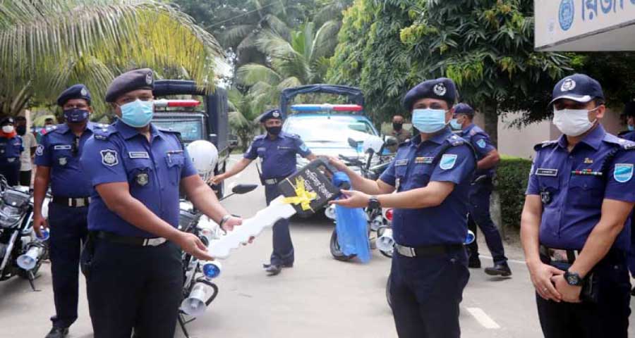 আইজিপির উপহারের নতুন গাড়ি পেলো পাকুন্দিয়া থানা