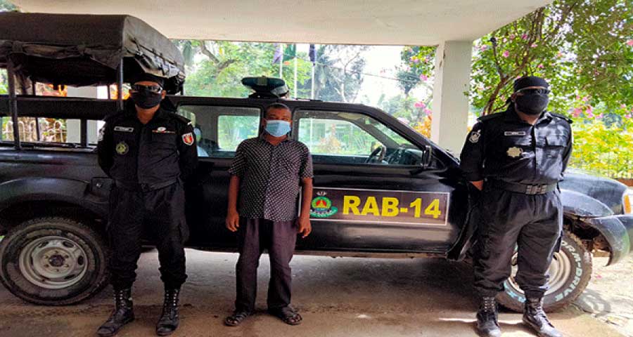 কিশোরগঞ্জে ট্রেনের ২৪টি আসনের টিকিটসহ গ্রেফতার ১