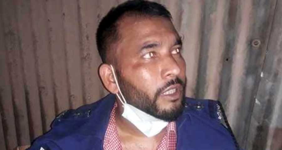 তারাকান্দায় চাঁদাবাজির সময় ভুয়া এসআই আটক