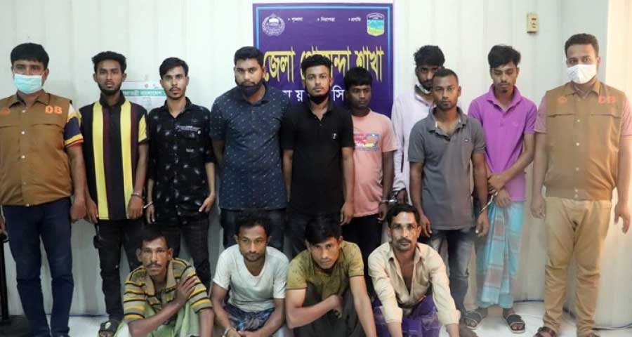 ময়মনসিংহে ইয়াবা ও হেরোইনসহ ১২ মাদক কারবারি গ্রেফতার