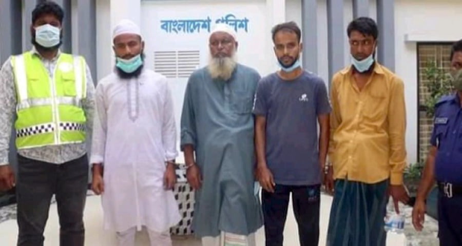 নারী পুলিশ সদস্যের ওপর হামলা, ৪ আসামি কারাগারে