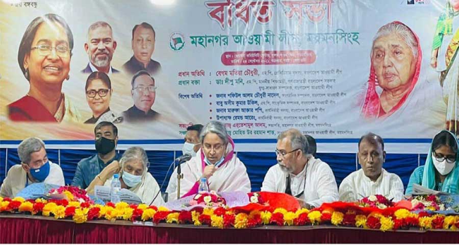 আওয়ামী লীগ গণমানুষের রাজনীতি করে : দীপু মনি