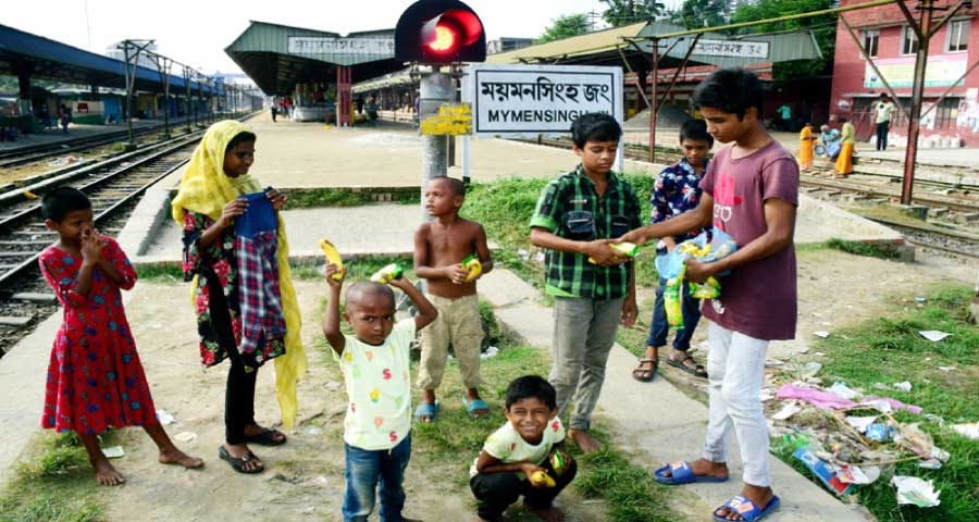 ময়মনসিংহ পথশিশু সৌরভ সকল পথশিশুর বিপদের বন্ধু