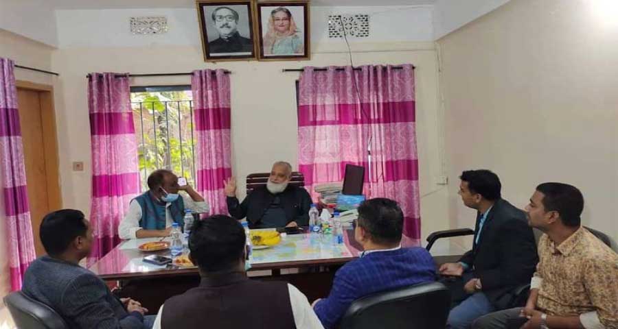 ত্রিশালে স্থবির হওয়া সরকারি কাজ বাস্তবায়নে আলটিমেটাম