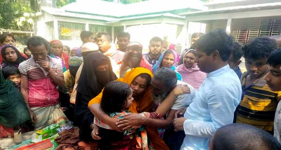 গফরগাঁওয়ে লরি থেকে পড়ে শিশুর মৃত্যু