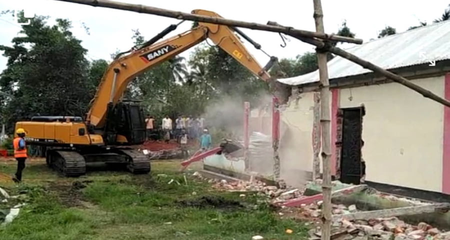 গৌরীপুরে ১৫০ একর জমি দখলমুক্ত