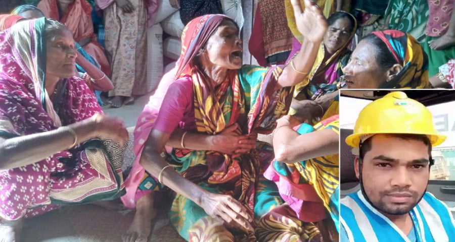 বিএম ডিপোতে অগ্নিকাণ্ডে নিহত শ্রমিক মাসুদের দাফন সম্পন্ন