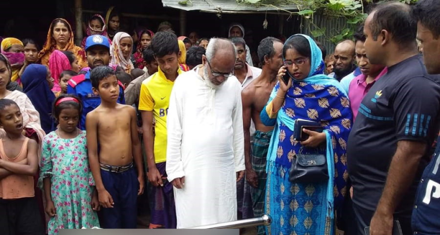 মেয়েকে বাঁচাতে জীবন দিলেন জুলেখা