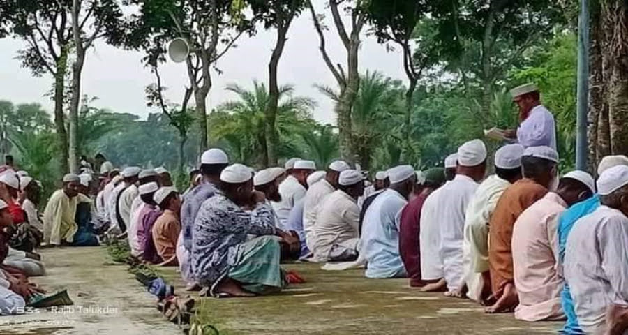 বৃষ্টির জন্য ইস্তিসকার নামাজ, অংশ নিলেন শত শত মুসল্লি