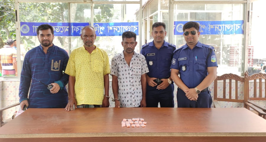 ভালুকায় ৮০০ পিস ইয়াবাসহ আটক ২