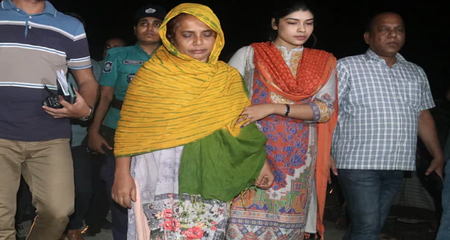 উদ্ধার করার সময় রহিমা বেগম বেশ খোশমেজাজে গল্প করছিলেন: পুলিশ