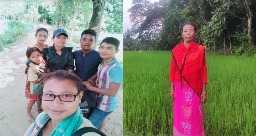 দিনমজুরের কাজ করে মারিয়া জোগাড় করে খেলার বুট কেনার টাকা