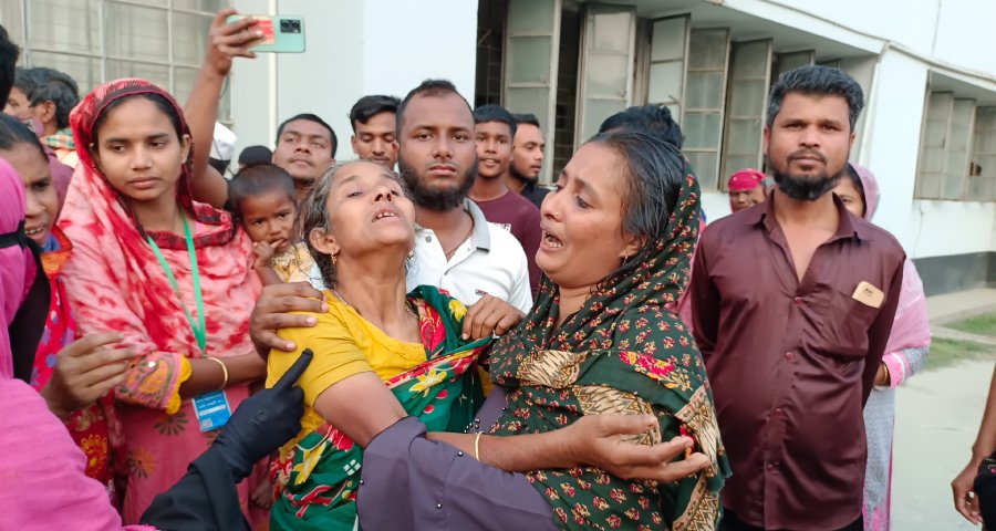 ময়মনসিংহে জমি নিয়ে বিরোধে বাবা-ছেলে খুন