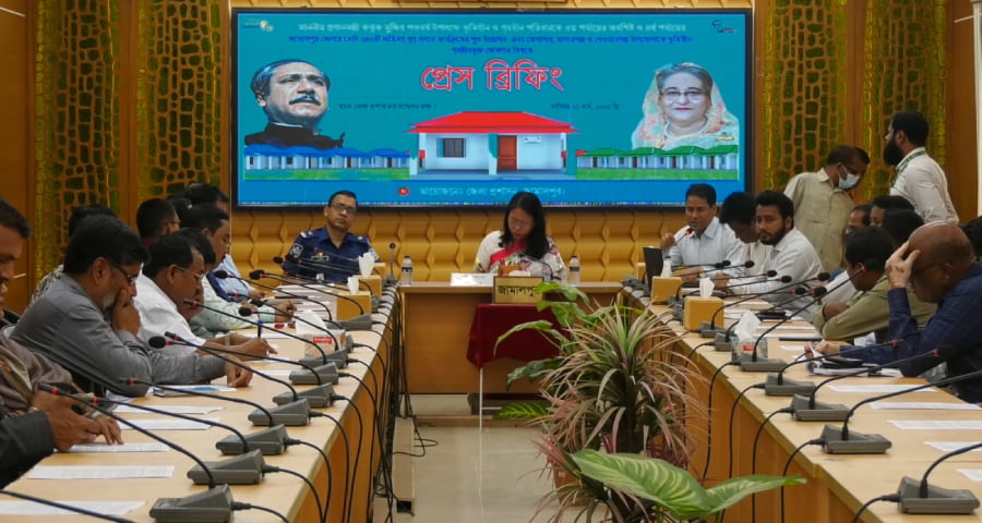 জামালপুরের ৩টি উপজেলাকে ভূমিহীন ও গৃহহীন মুক্ত ও ২৪৩টি ঘর উদ্বোধন করবেন প্রধানমন্ত্রী