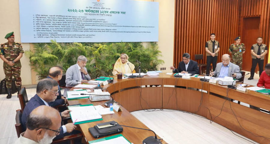 একনেকে ১৩ হাজার ৬৫৫ কোটি টাকার ১১ প্রকল্প অনুমোদন