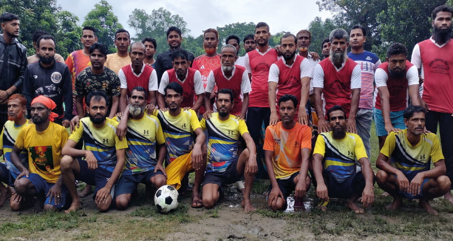 গৌরীপুরে ‘সামদানী সুমন’ ফুটবল টুর্নামেন্টের উদ্বোধন