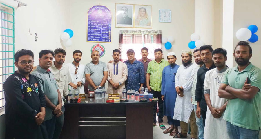 ঈশ্বরগঞ্জে উপজেলা প্রেসক্লাব কার্যালয়ের উদ্বোধন