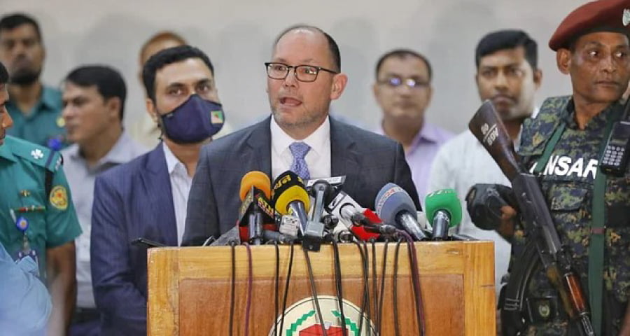 সব পক্ষ শর্তহীন সংলাপে বসবে, পিটার হাসের আশাবাদ