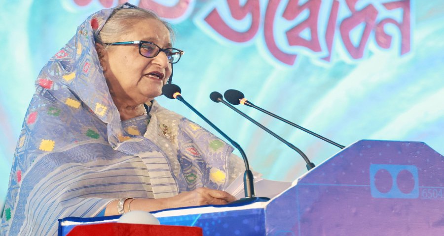 দোহাজারী-কক্সবাজার রেলপথ উদ্বোধন করলেন প্রধানমন্ত্রী