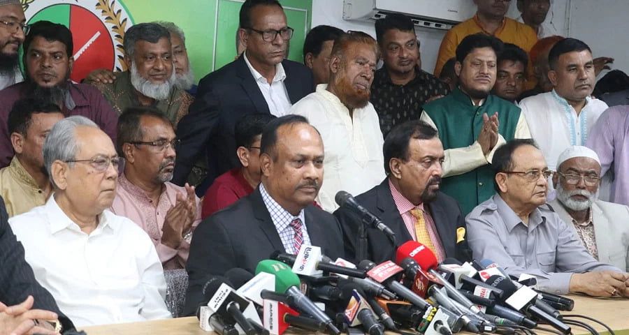 ২৮৯ আসনে জাপার প্রার্থী ঘোষণা, রওশনের আসন খালি