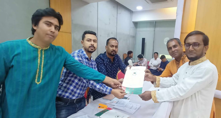 নৌকার প্রার্থী হতে চান গৌরীপুর প্রেসক্লাবের সম্পাদক রন্টি চৌধুরী