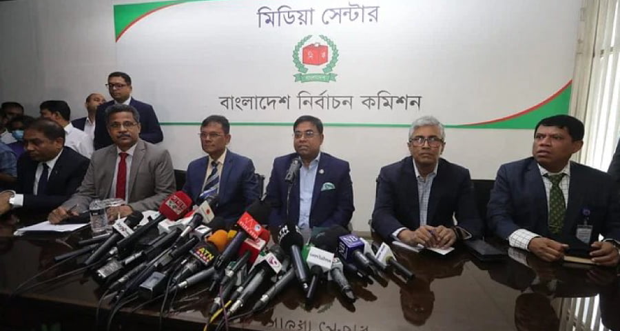 সন্ধ্যায় জাতির উদ্দেশে দেওয়া ভাষণে তফসিল ঘোষণা করবেন সিইসি