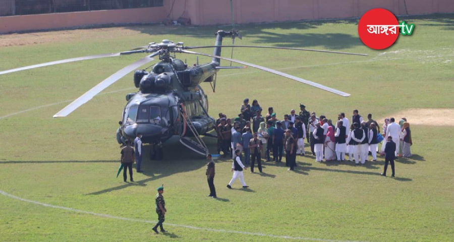 প্রধানমন্ত্রী খুলনায় পৌঁছেছেন, আ.লীগের মহাসমাবেশ শুরু