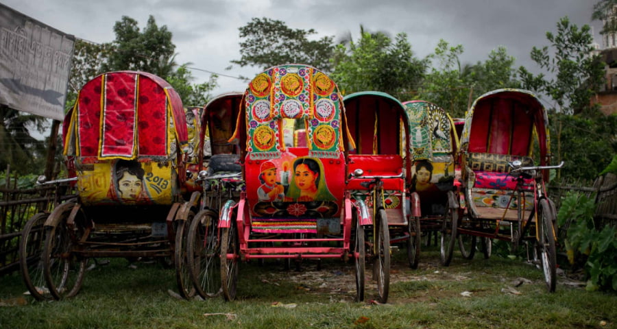 এবার ইউনেসকোর স্বীকৃতি পেল ঢাকার রিকশাচিত্র