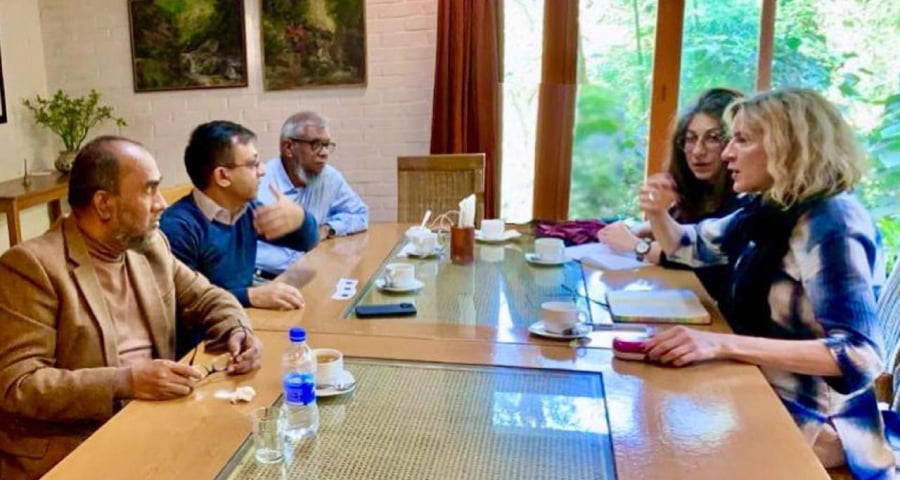 নির্বাচনের নামে নাটক হচ্ছে, ইইউ প্রতিনিধিদের বিএনপি