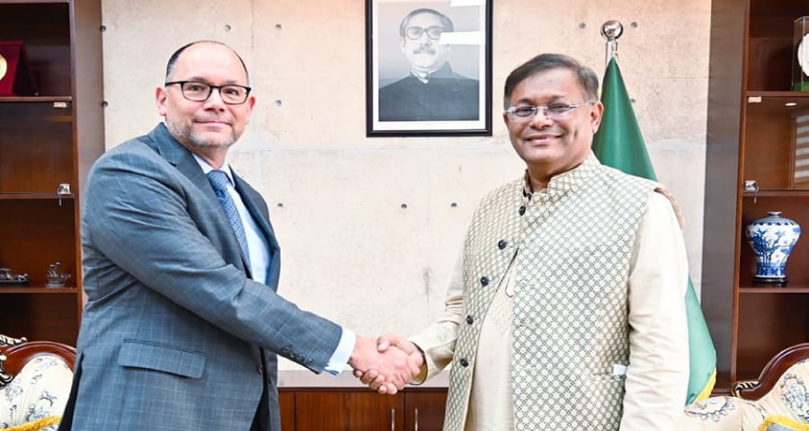 বাংলাদেশ–যুক্তরাষ্ট্র সম্পর্ক এগিয়ে নিতে আলোচনা করেছি: পিটার হাস